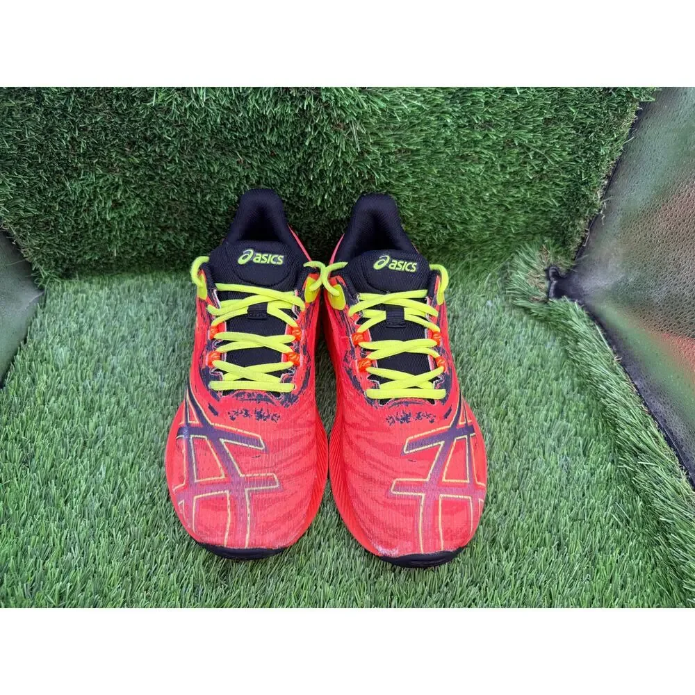 Asics Gel-Noosa Tri 15 1014A311 Athletic Sneaker Mens 7 Red Mesh Running Jogging